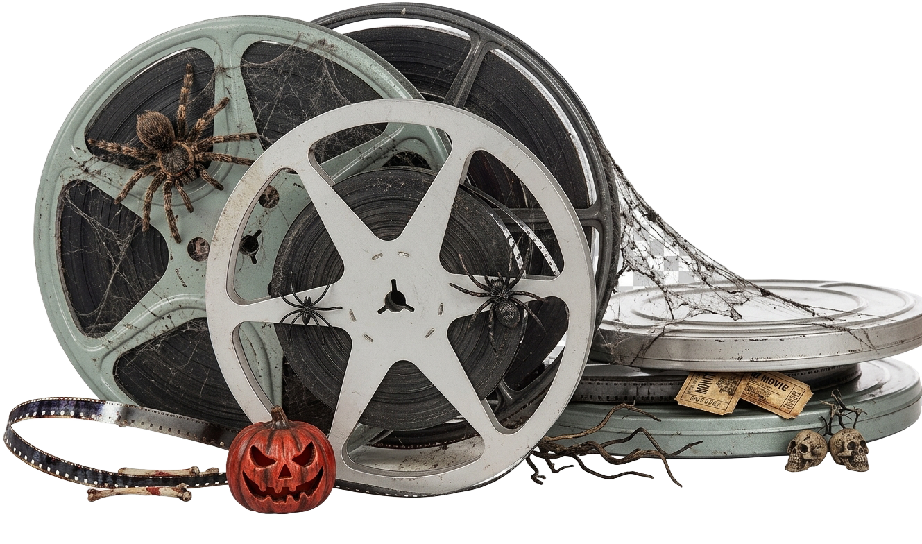 Cine film reels